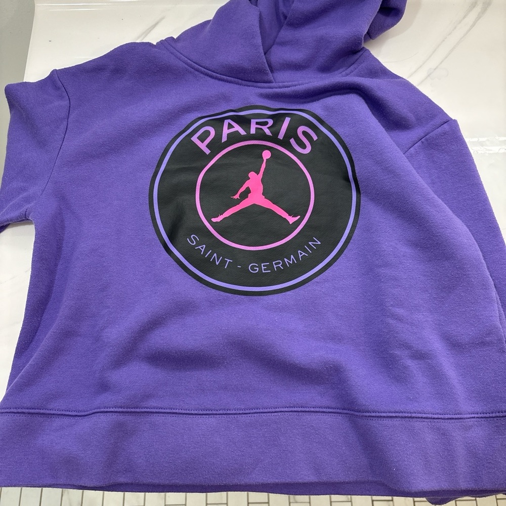 Jordan Purple and Pink PSG Hoodie